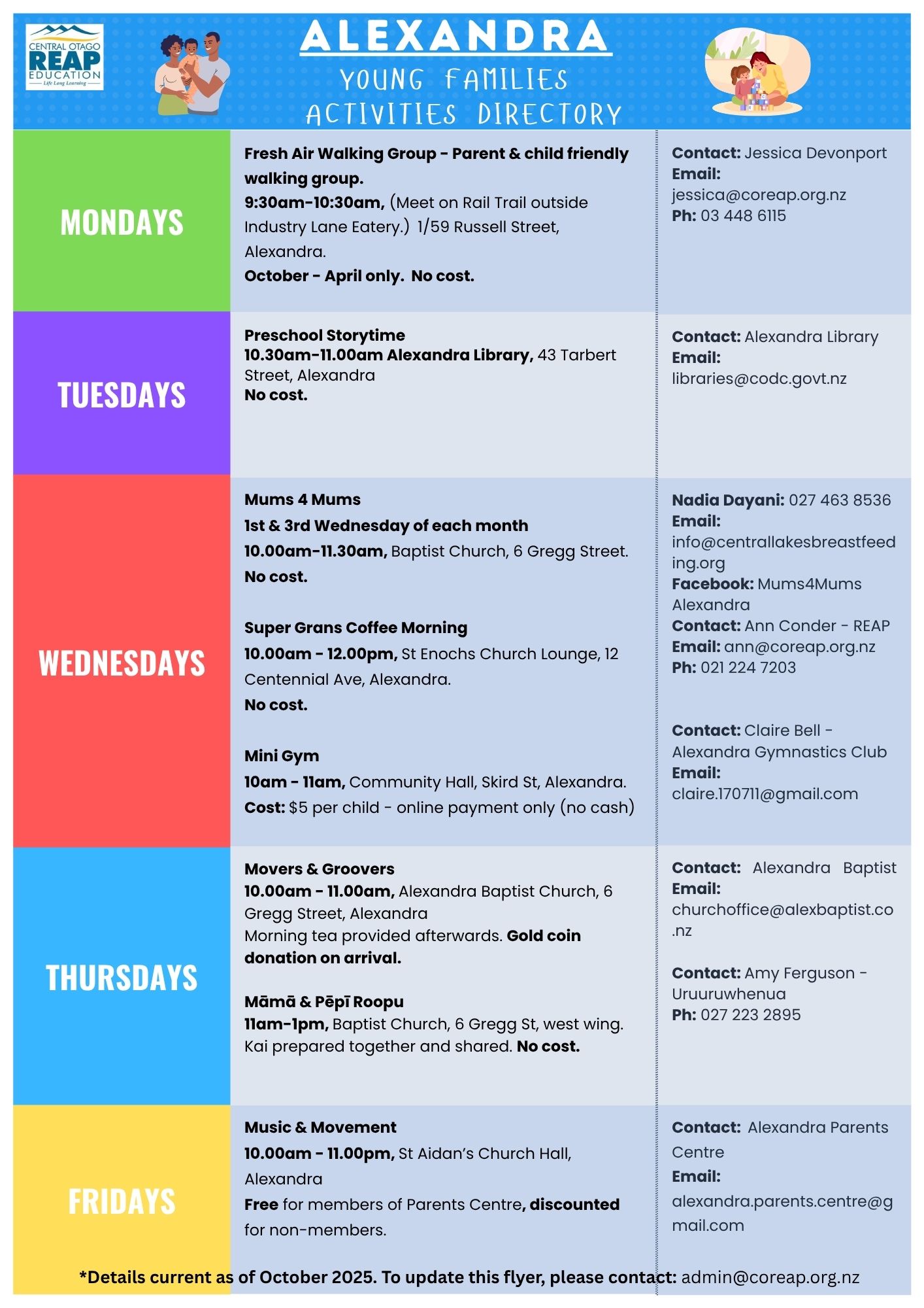 Events banner for Fresh Air Walking Group -Parent & Child Friendly Walking Group